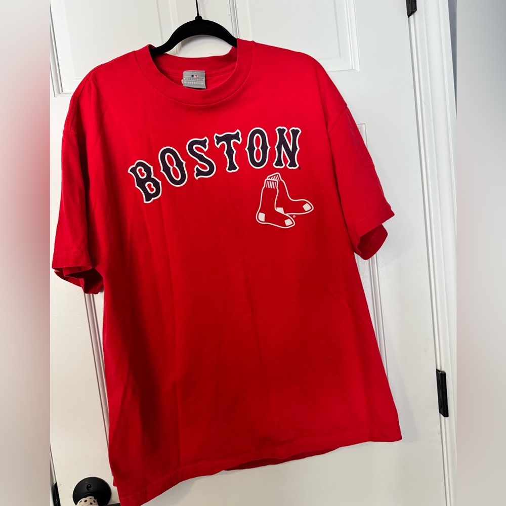 Boston Red Sox - Dustin Pedroia Crewneck Tee